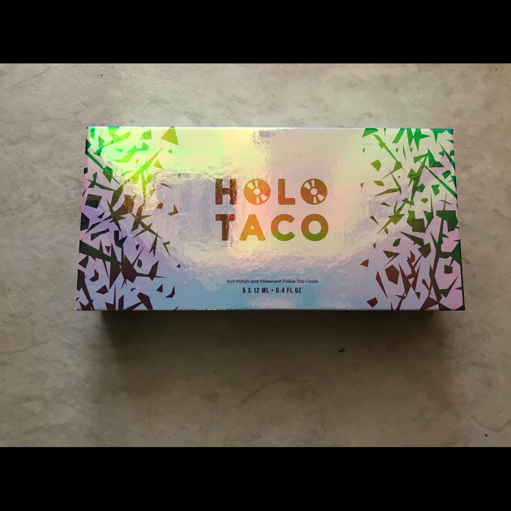 Unicorn Holo Taco Collectors Box *BOX ONLY*